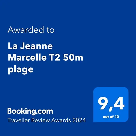 La Jeanne Marcelle T2 50m Plage * Royan